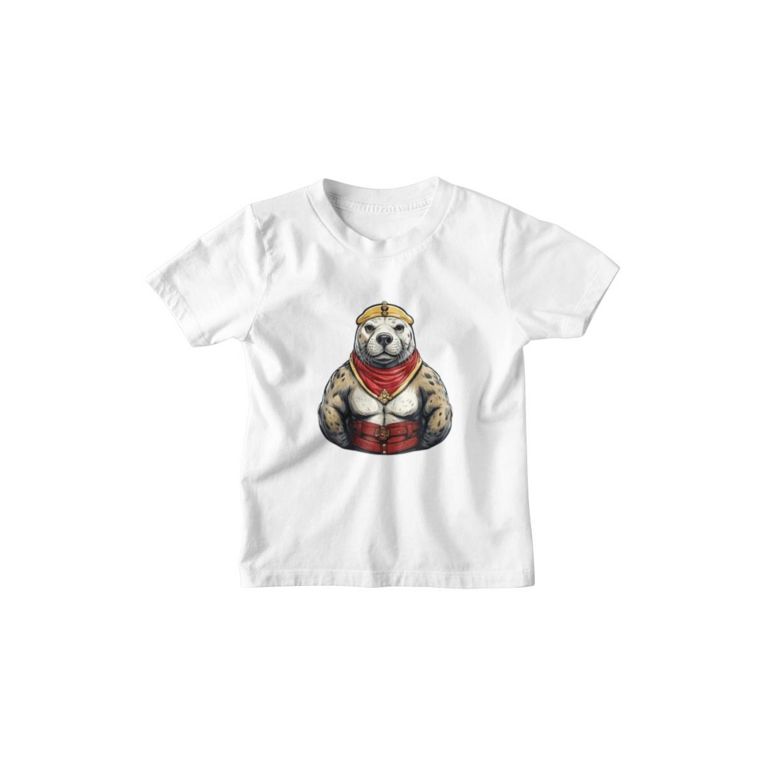 Kinder T-Shirt Comic Pirat Seal