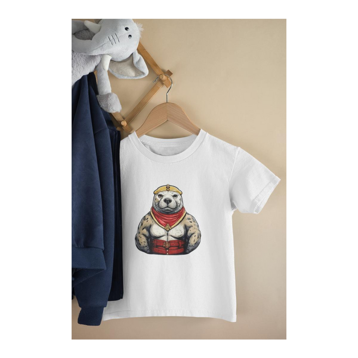 Kinder T-Shirt Comic Pirat Seal