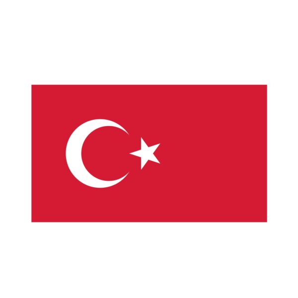 Dekokissen-Set Türkei Flagge