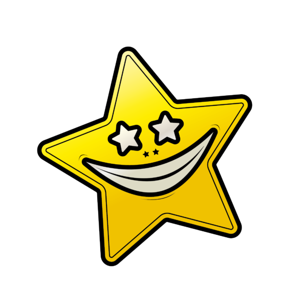 Kinder T-Shirt Smile Star