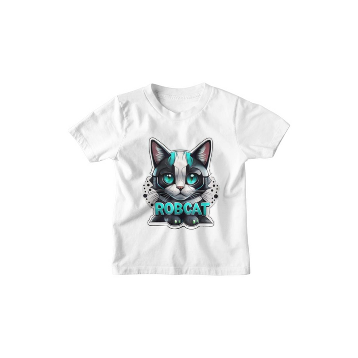 Kinder T-Shirt Robocat