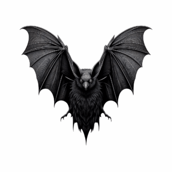Kinder T-Shirt Black Bat