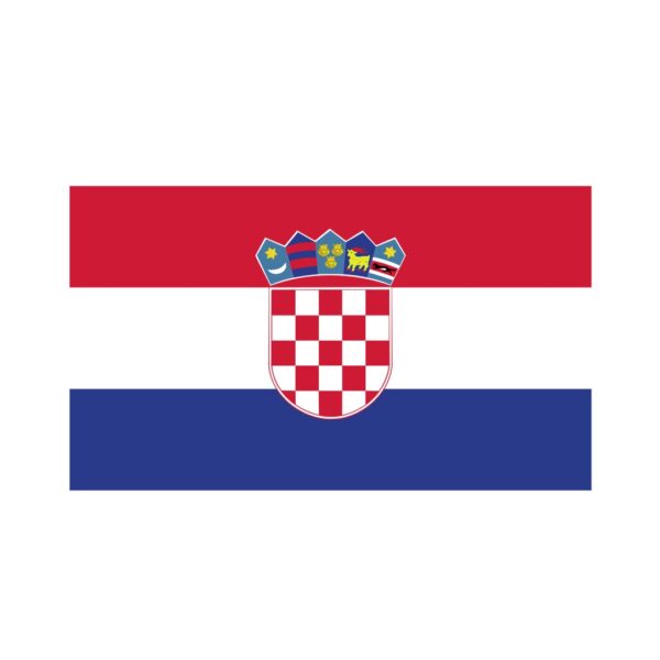 Turnbeutel Kroatien Flagge