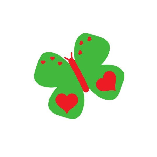 Baby- Body Set 3teilig Love Natur Schmetterling