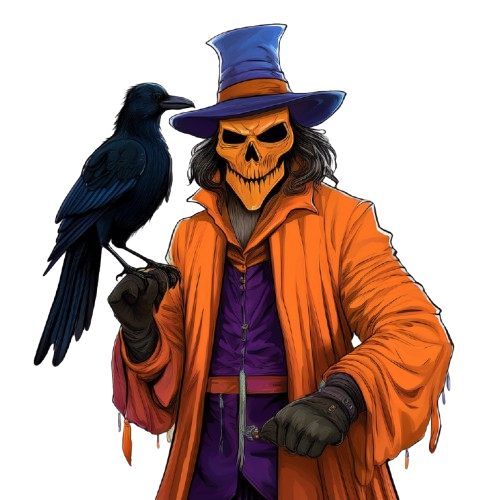 Schulrucksack-Set Mr. Pumpkin