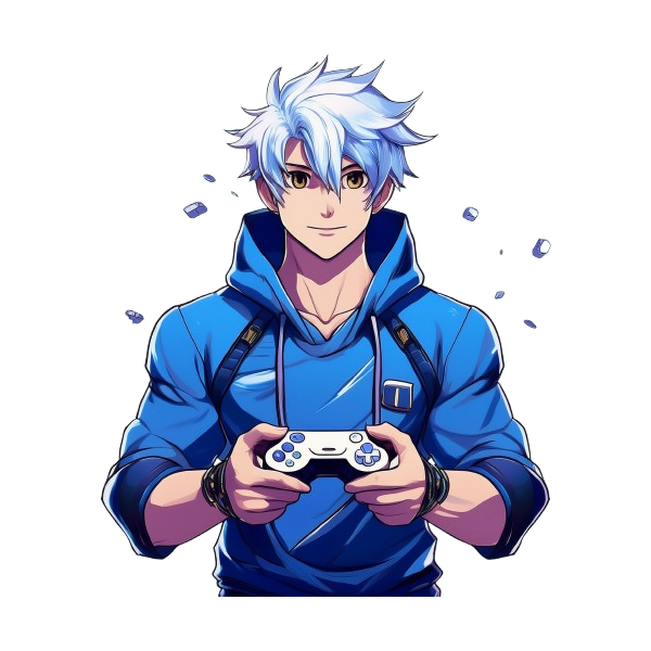Kinder T-Shirt Anime Gamer