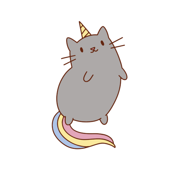 Kinder T-Shirt unicorn Cat