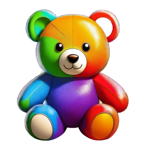 Dekokissen-Set Baby Spielzeug Teddybär