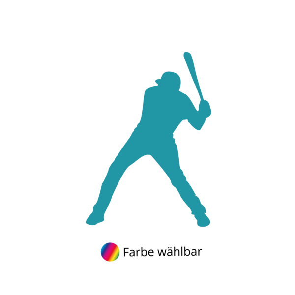 Kinder T-Shirt Baseball Player go Home Silhouette