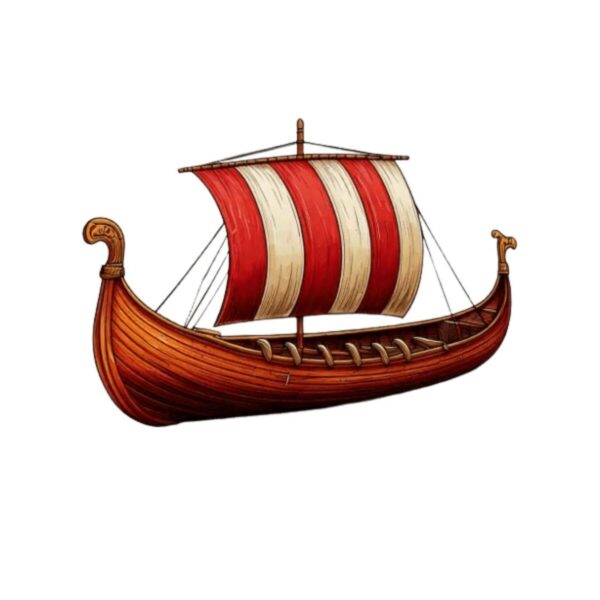 Kinder T-Shirt Comic Pirat Wood Boat