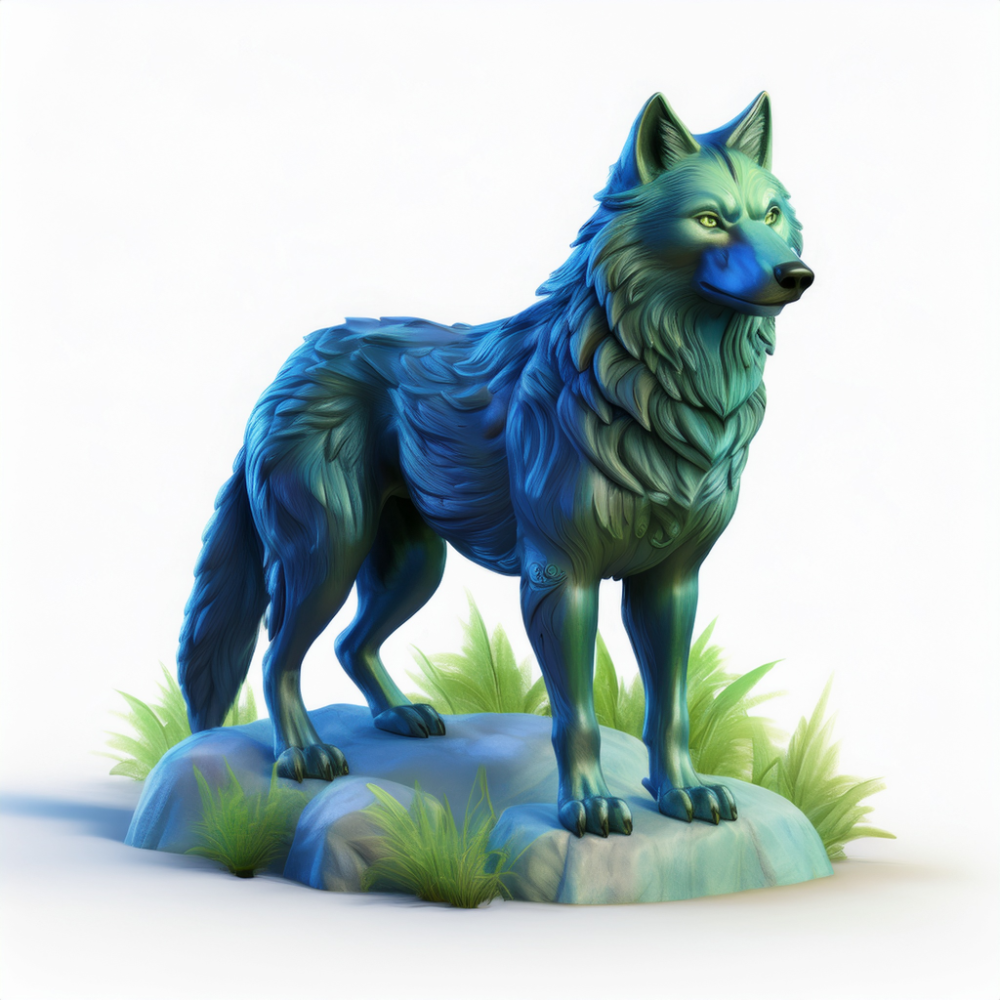 Schulrucksack-Set Wolf 4