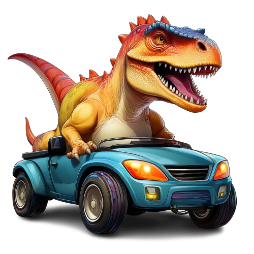 Schulrucksack-Set Dinosaurier 5