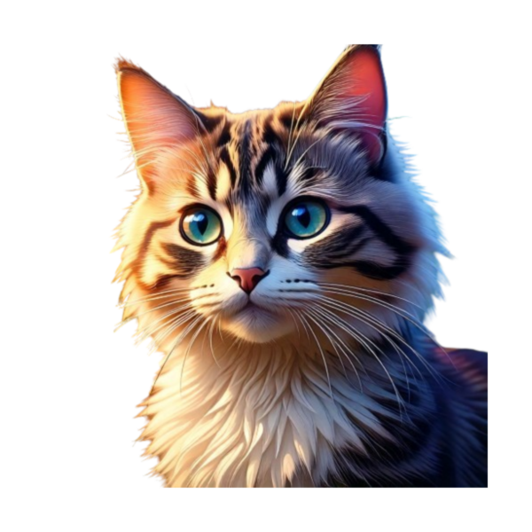 Turnbeutel watercolor Katze