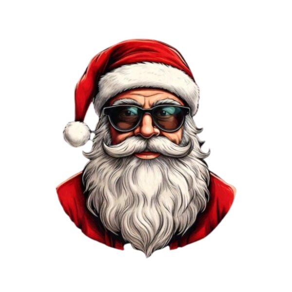 Schulrucksack-Set Cooler Weihnachtsmann