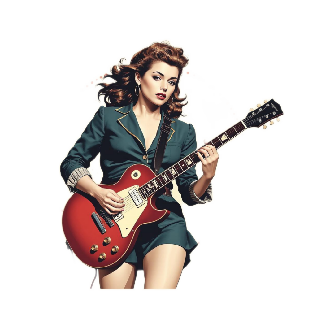 Kinder T-Shirt Musikerin