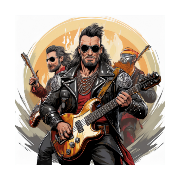 Kinder T-Shirt Clipart Heavy Metal Band 2