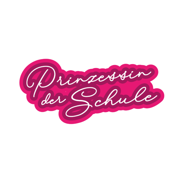 Kinder T-Shirt Prinzessin in der Schule