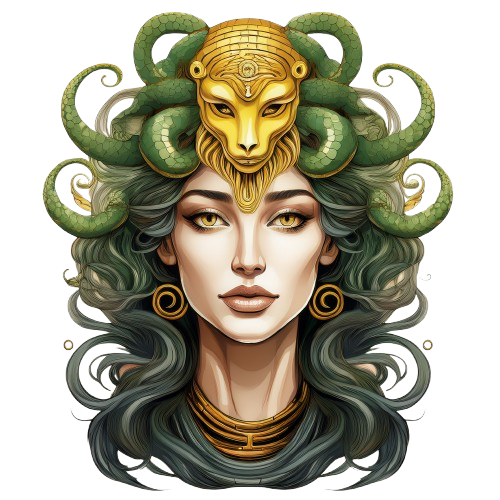 Dekokissen-Set Medusa