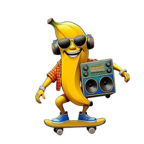 Dekokissen-Set Mr. Banana