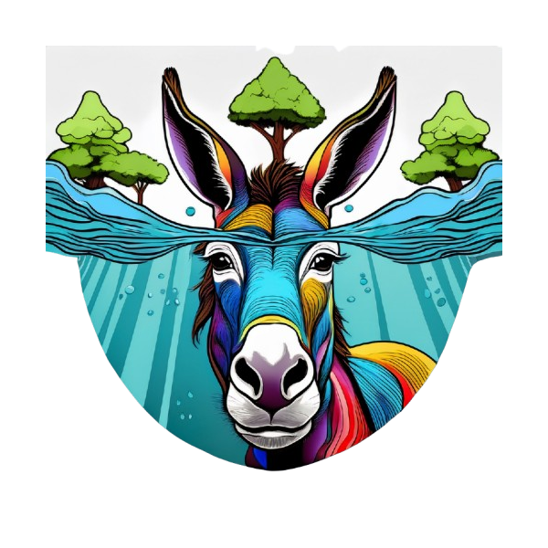 Dekokissen-Set Ey-Donkey