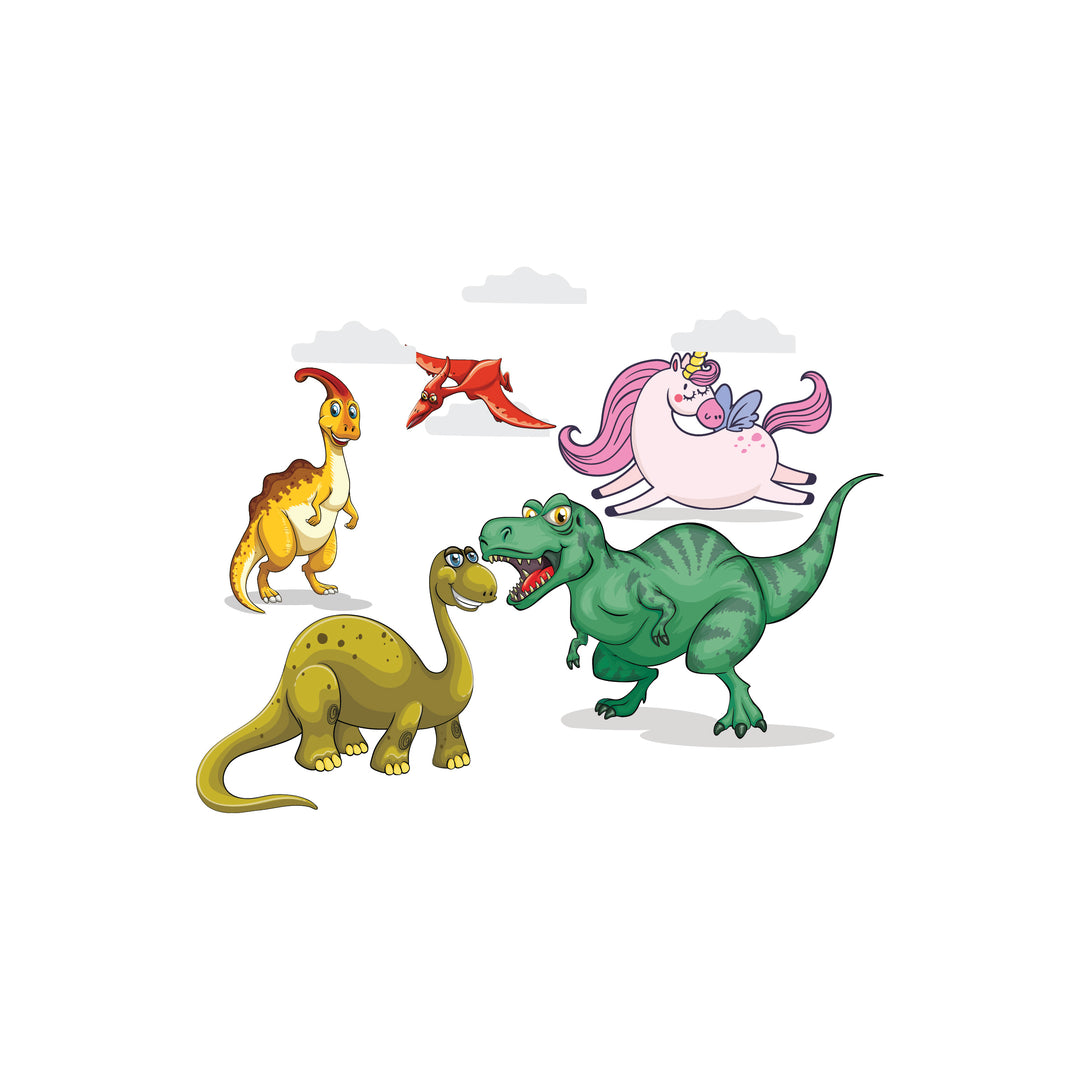 Dekokissen-Set Dinos