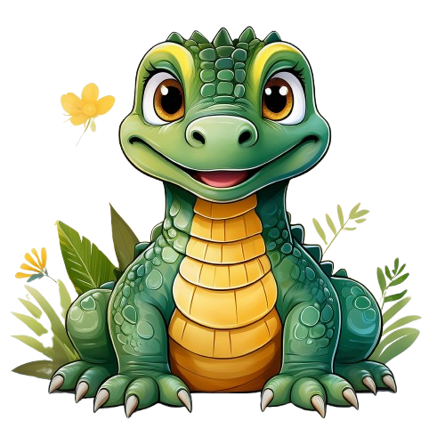 Kinder T-Shirt Baby Krokodil