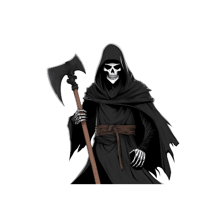 Haloween Dekokissen-Set Mr. Reaper