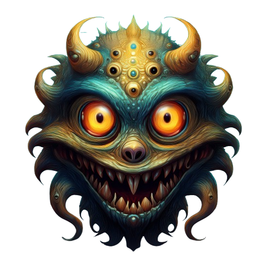 Dekokissen-Set Monster Eye