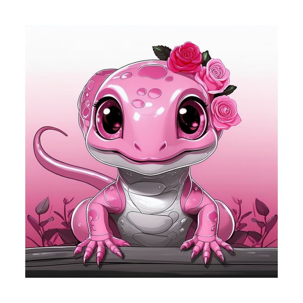 Kinder T-Shirt süsser Salamander