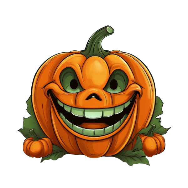 Kinder T-Shirt Halloween Pumpink Smiles