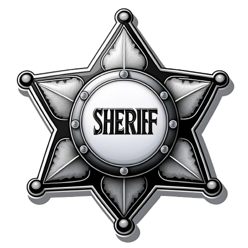 Dekokissen-Set Sheriffstern