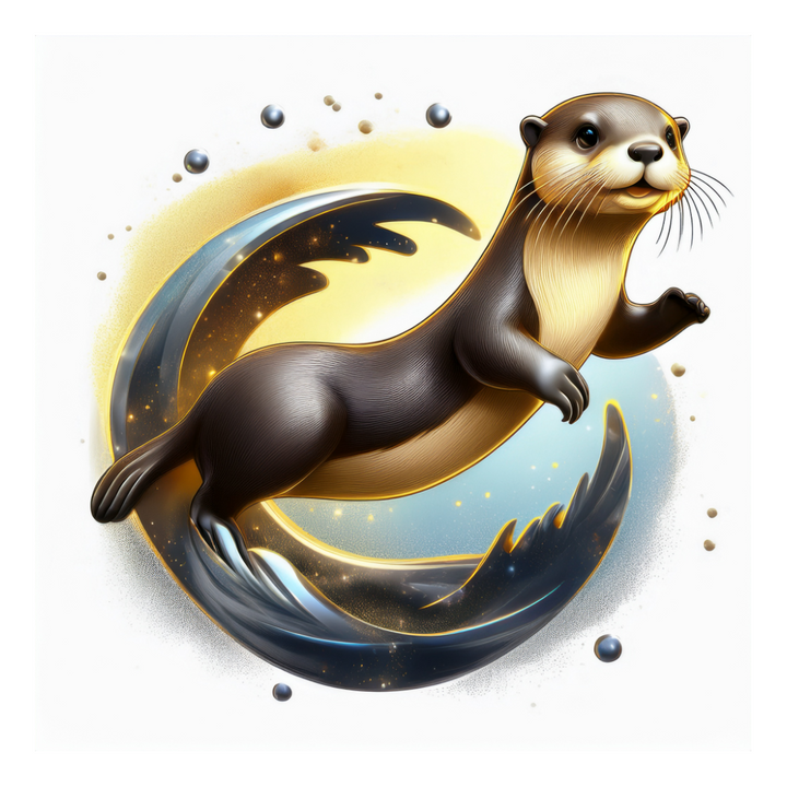 Kinder T-Shirt Otter
