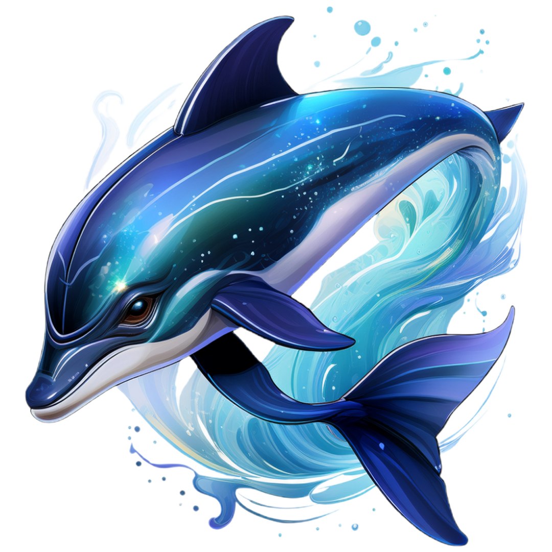 Kinder T-Shirt Delfin