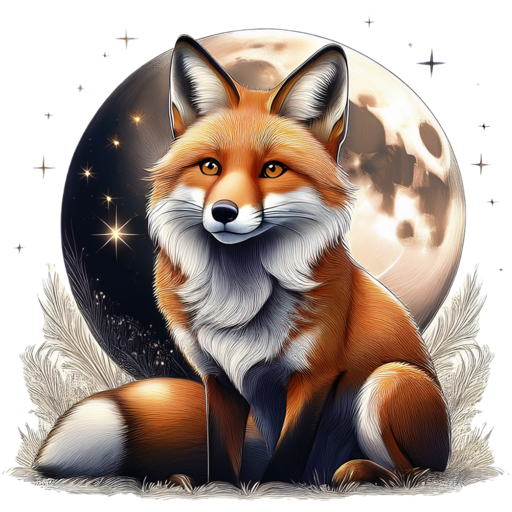 Kinder T-Shirt Cute Fox 2