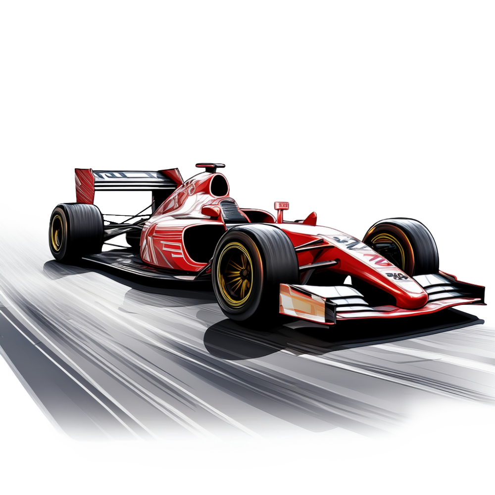 Kinder T-Shirt Formel 1 Auto