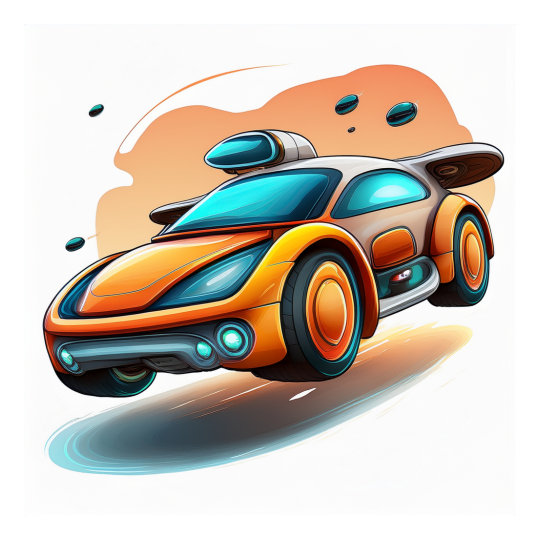 Kinder T-Shirt Comic Auto 4