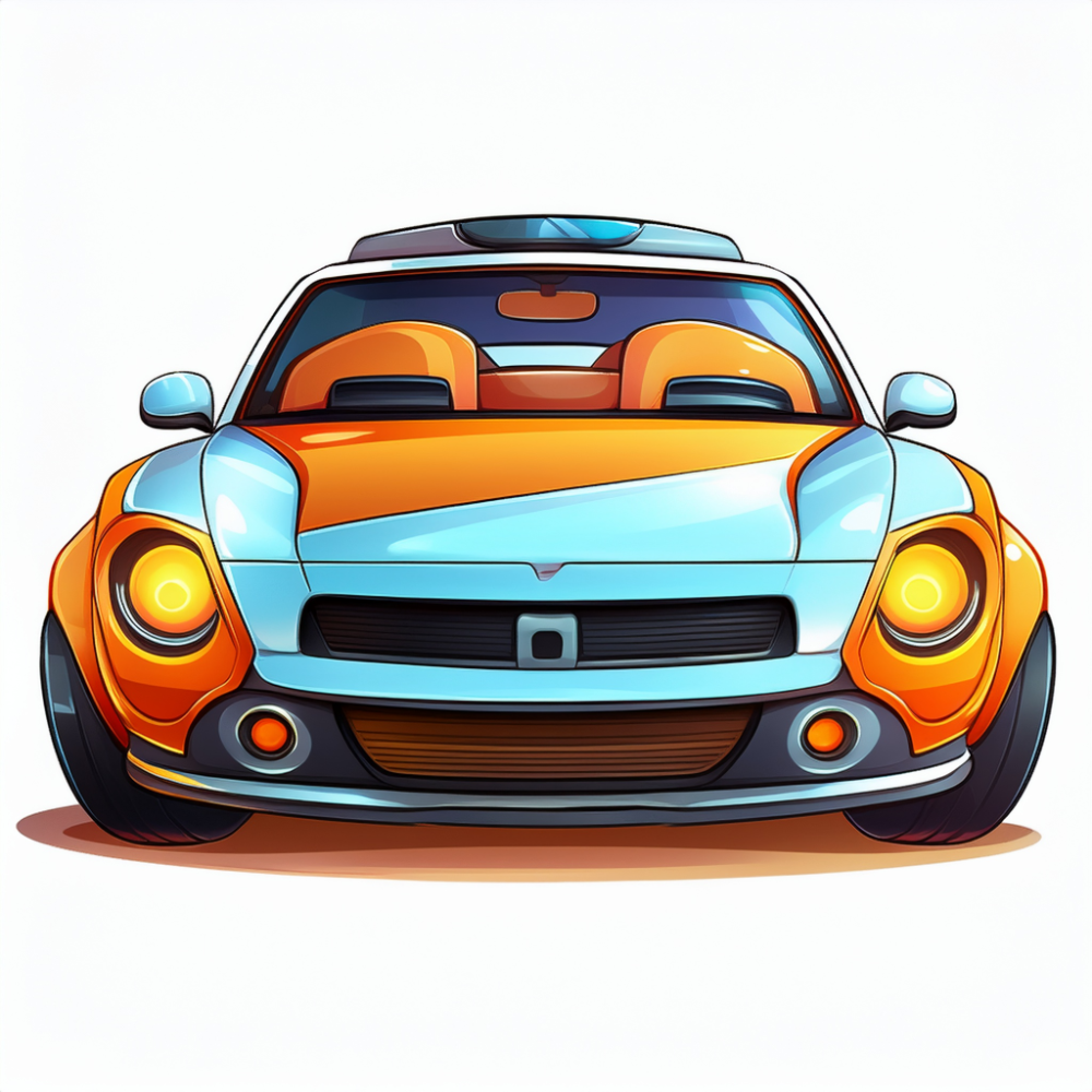 Kinder T-Shirt Comic Auto 5