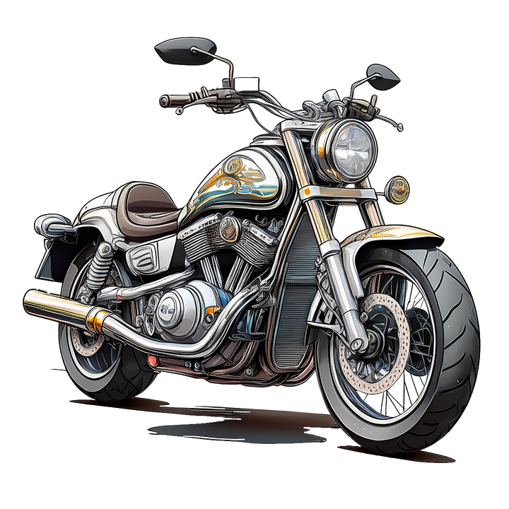 Kinder T-Shirt Clipart Motorrad