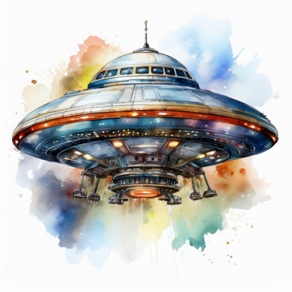 Kinder T-Shirt Ufo Raumschiff 6