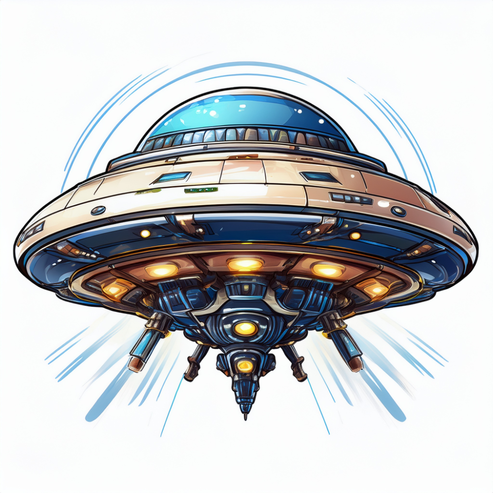 Kinder T-Shirt Ufo Raumschiff 7