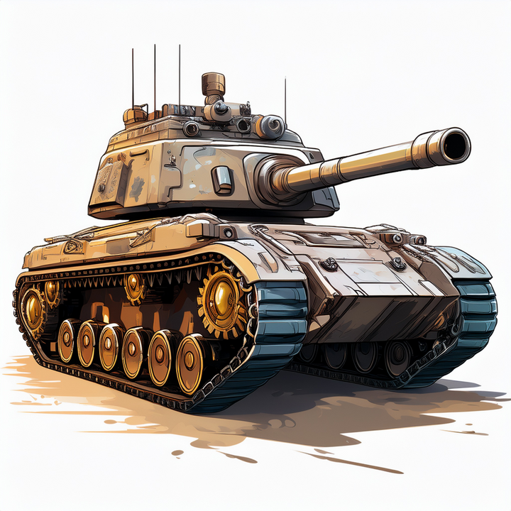 Kinder T-Shirt Militär Panzer 5