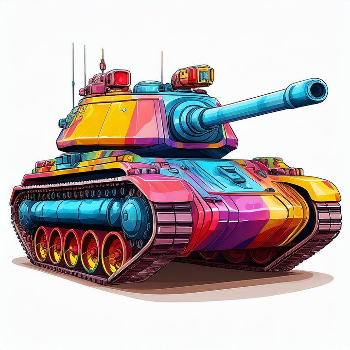 Kinder T-Shirt Militär Panzer 8
