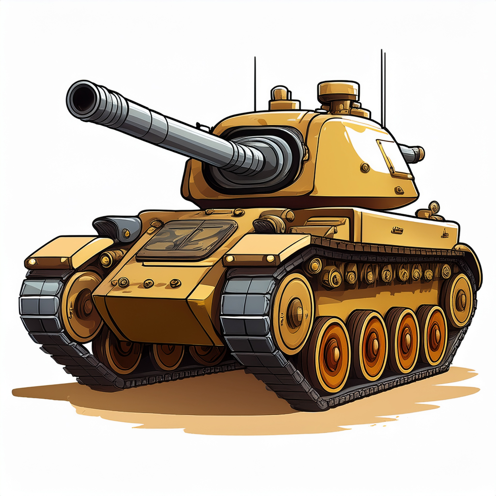 Kinder T-Shirt Militär Panzer 10