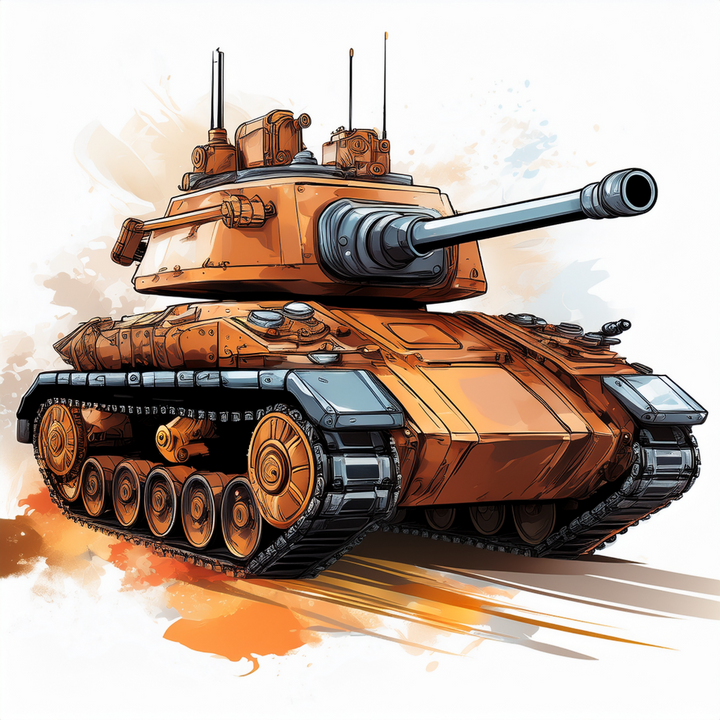 Kinder T-Shirt Militär Panzer 11