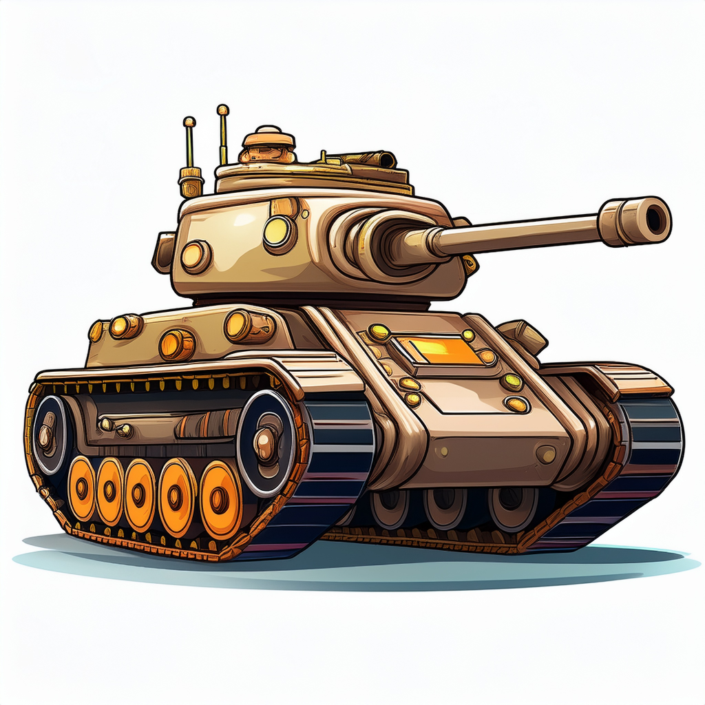 Kinder T-Shirt Militär Panzer 15
