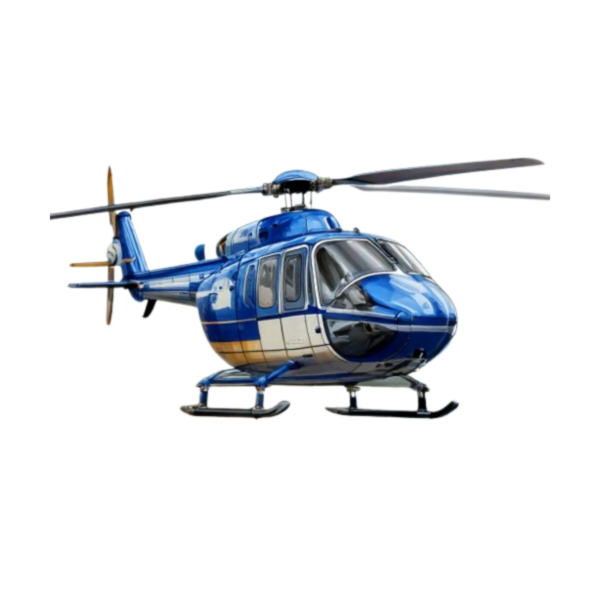 Kinder T-Shirt Comic Helikopter