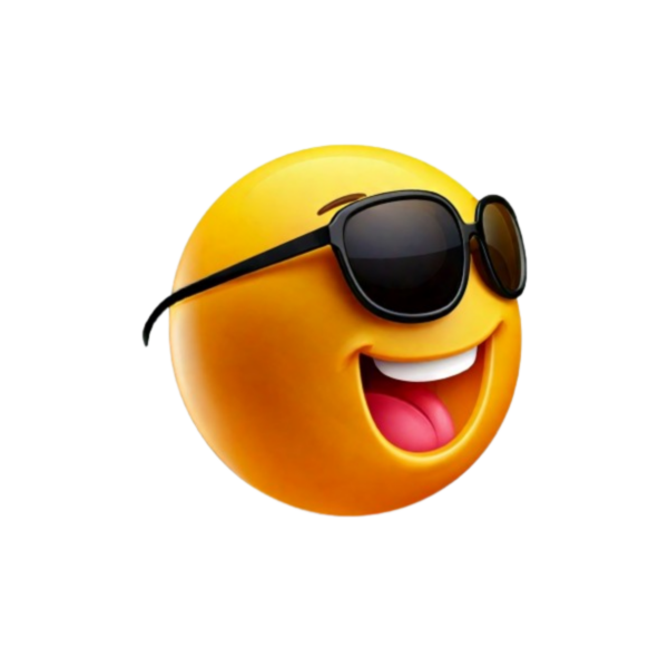 Kinder T-Shirt Emoji – Cool