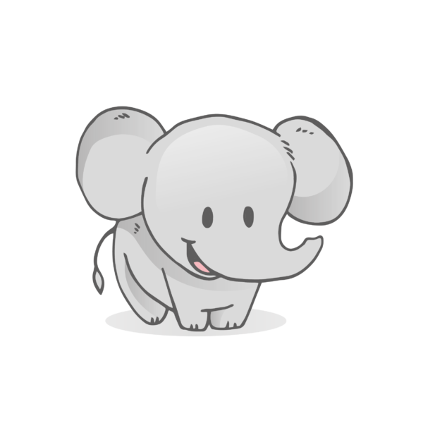 Dekokissen-Set Süsser Elefant