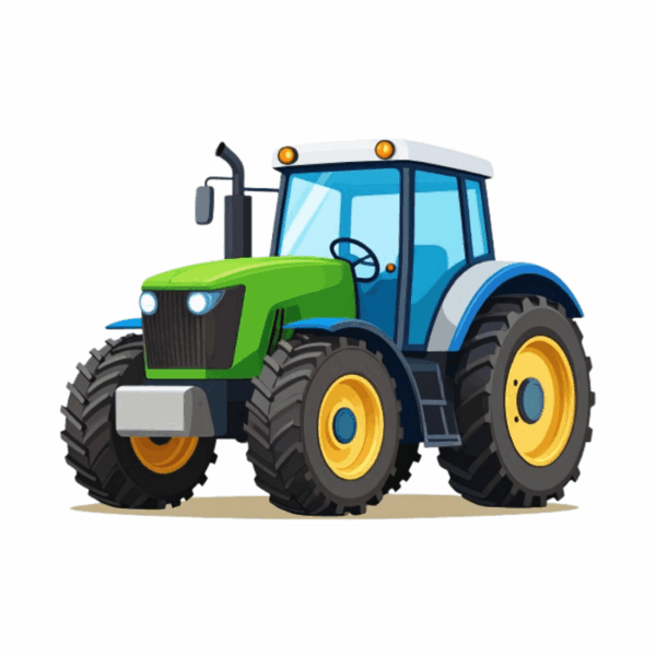 Kinder T-Shirt Comic Traktor