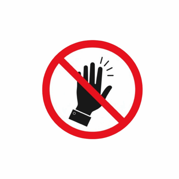 Dekokissen-Set Dont Touch This